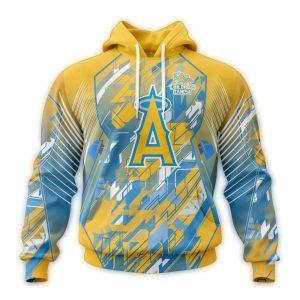 Los Angeles Angels Fearless Against Childhood Cancers All Over Print Hoodie