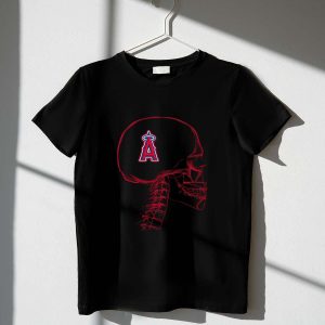 Los Angeles Angels Brain X-Ray Graphic T-Shirt For Fans