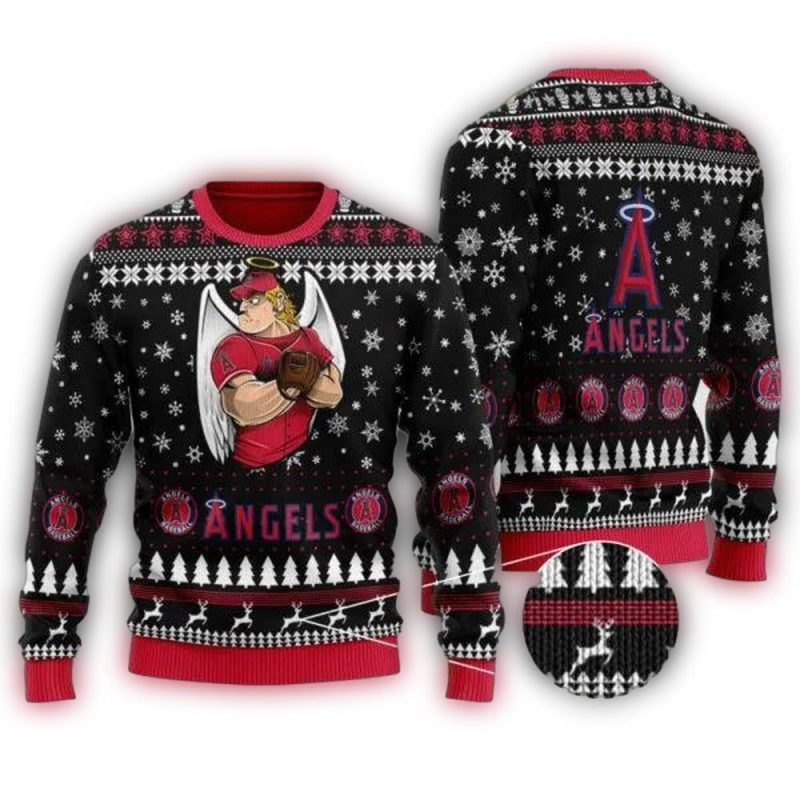 Los Angeles Angels Mascot Ugly Sweater 1