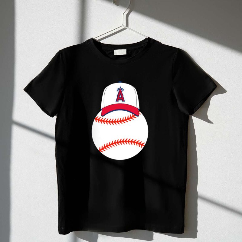 Los Angeles Angels Mickey Mouse Baseball Cap T Shirt t shirt 1 1