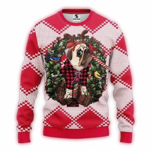 Los Angeles Angels Christmas Ugly Sweater For Dog Lovers