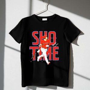 Los Angeles Angels Shohei Ohtani Bat Flip T-Shirt - Show Time Style