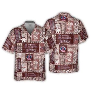 Los Angeles Angels Pineapple Pattern Hawaiian Shirt For Baseball Fans