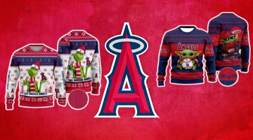 Los Angeles Angels Ugly Sweater Banner