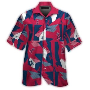 Vintage Los Angeles Angels Hawaiian Shirt For Casual Summer Wear
