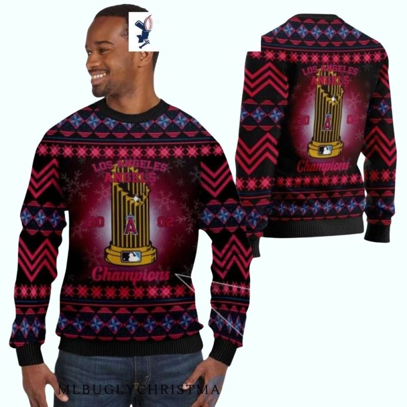 Los Angeles Angels World Series Champions Ugly Sweater 1