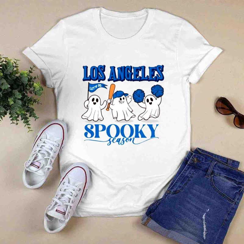 Vintage 90s Los Angeles Baseball T-Shirt - Spooky Season Design - Image 6