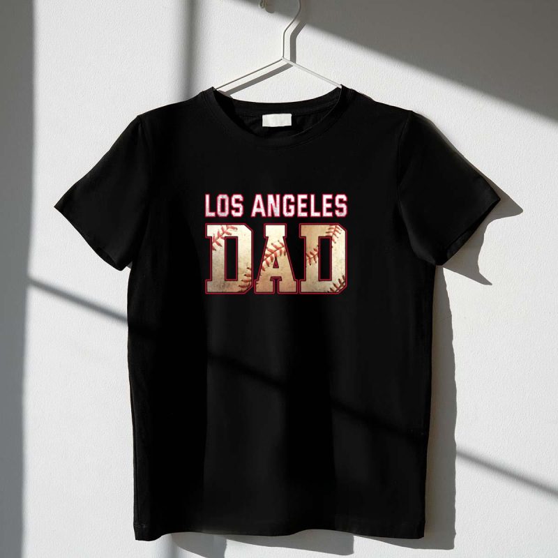 Los Angeles Dad Baseball Classic Kansas City Royals Club T Shirt t shirt 1 1