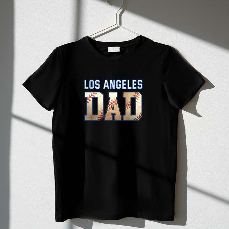 Los Angeles Dad Funny Baseball Dodgers Clu T Shirt.jpeg t shirt 1 1