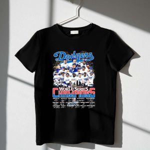 Los Angeles Dodgers 2024 World Series Champions T-Shirt for Fans