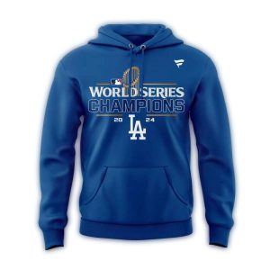Los Angeles Dodgers 2024 World Series Champions All-Over Print Hoodie