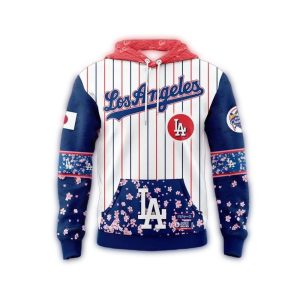 Los Angeles Dodgers 2025 Japanese Heritage Night Hoodie - All Over Print Design