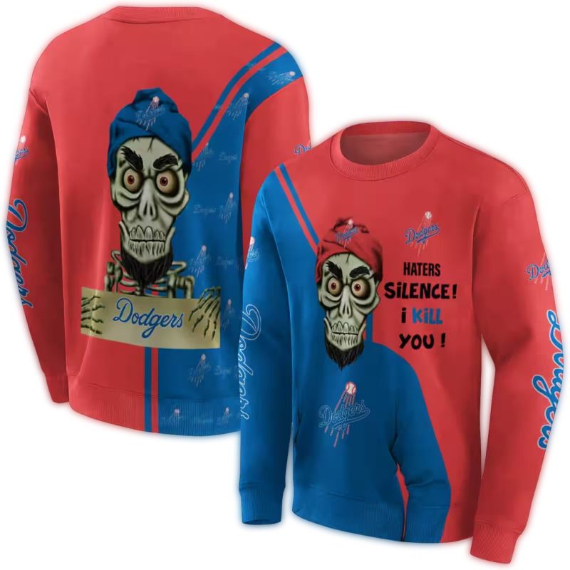 Los Angeles Dodgers Achmed Skull AOP Sweatshirt 1