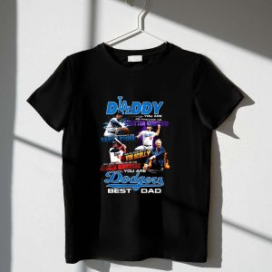 Los Angeles Dodgers Best Dad T-Shirt - Perfect Father's Day Gift