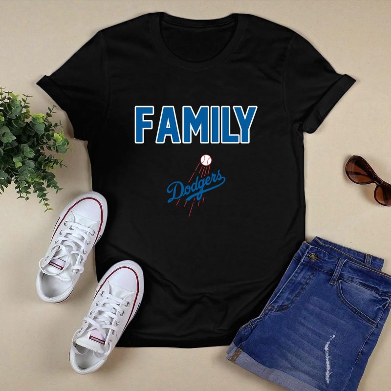 Los Angeles Dodgers Family T-Shirt - Perfect for Game Day Fun - Image 5