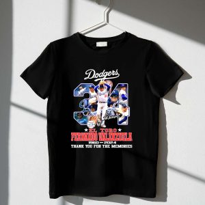 Fernando Valenzuela No 34 El Toro T-Shirt | Los Angeles Dodgers 2024