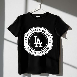 Los Angeles Dodgers Foundation Circle T-Shirt For Fans And Supporters