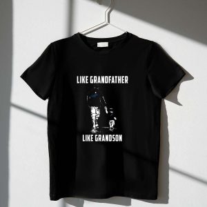 Los Angeles Dodgers Grandfather Like Grandson T-Shirt for Fans