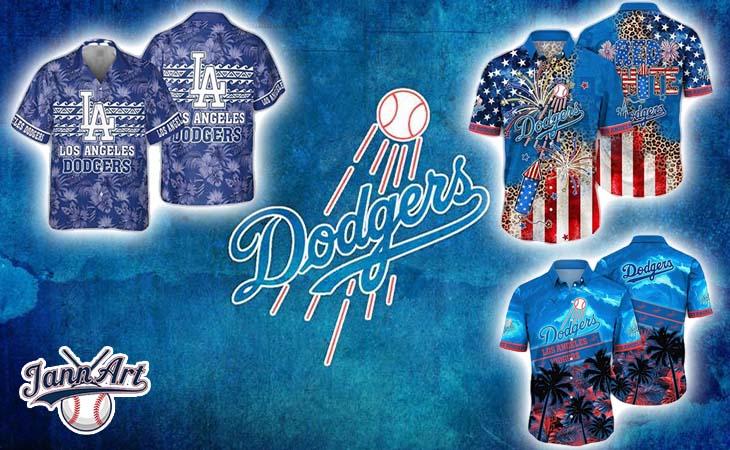 Los Angeles Dodgers Hawaiian Shirt