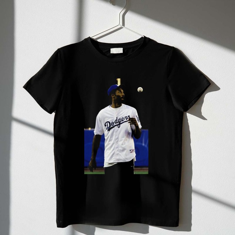 Los Angeles Dodgers Jersey Kobe Bryant Sports T Shirt.jpeg t shirt 1 1