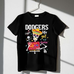 Los Angeles Dodgers Halloween T-Shirt: Embrace the Spooky Season