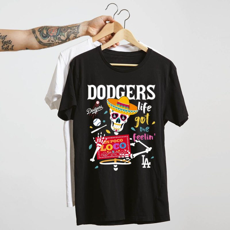 Los Angeles Dodgers Halloween T-Shirt: Embrace the Spooky Season - Image 4