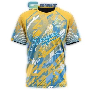 Los Angeles Dodgers Fearless Against Childhood Cancer All-Over Print T-Shirt