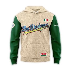 Los Angeles Dodgers Mexican Heritage Night All-Over Print Hoodie for Fans