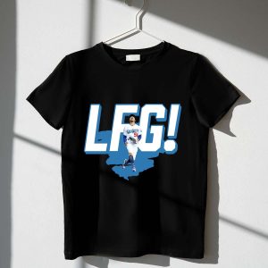 Mookie Betts Los Angeles Dodgers LFG Graphic T-Shirt for Fans