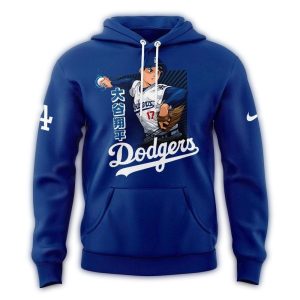 Los Angeles Dodgers Ohtani MVP Anime Night All-Over Print Hoodie