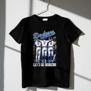 Los Angeles Dodgers Sho Time Let's Go Dodgers T-Shirt for Fans