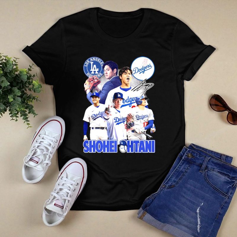 Los Angeles Dodgers Shohei Ohtani Coming to LA T-Shirt for Fans - Image 5