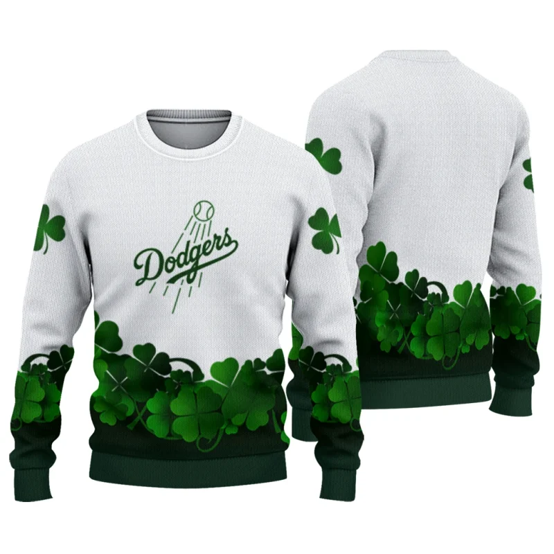 Los Angeles Dodgers St Patrick Ugly Sweater 1