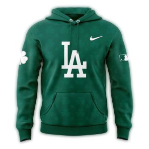 Funny Los Angeles Dodgers St Patrick's Day 2025 All Over Print Hoodie