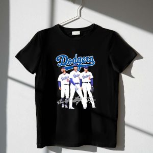 Los Angeles Dodgers Stars T-Shirt Featuring Mookie Betts & Shohei Ohtani