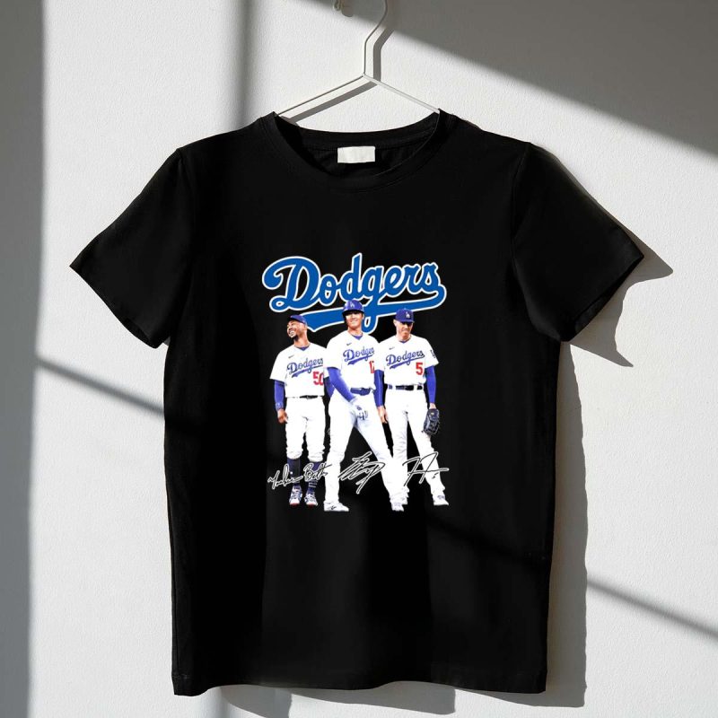 Los Angeles Dodgers Stars T-Shirt Featuring Mookie Betts & Shohei Ohtani