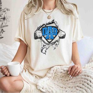 Los Angeles Dodgers Superdad Superman T-Shirt For Sports Fans