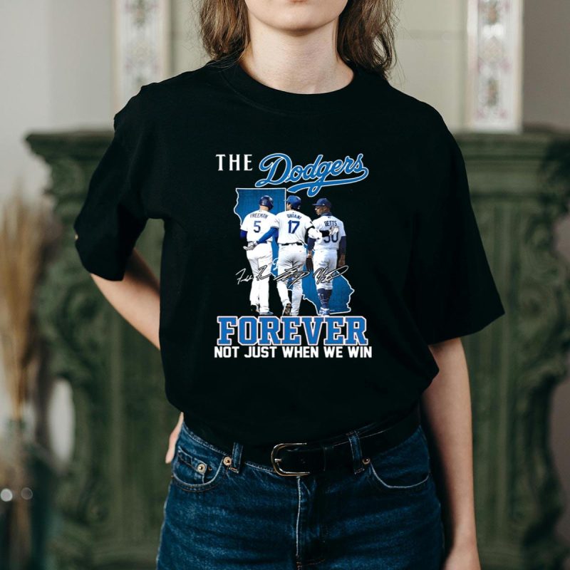 Los Angeles Dodgers Forever Fan T-Shirt - Support Your Team Anytime - Image 2