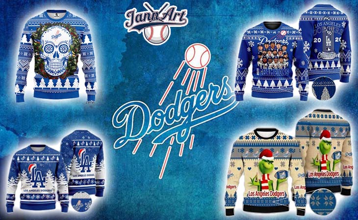 Los Angeles Dodgers Ugly Sweater