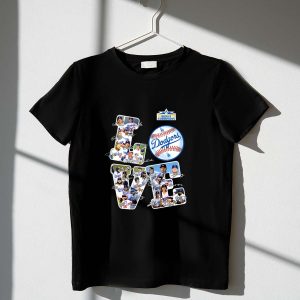 Los Angeles Dodgers World Champions Baseball Love T-Shirt For Fans