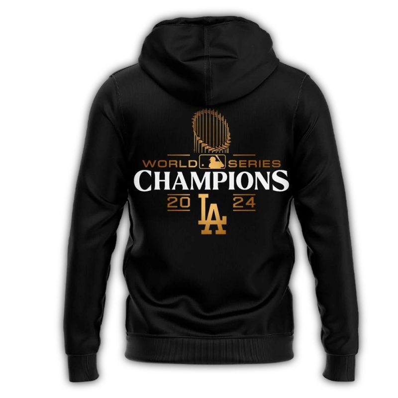 2024 Los Angeles Dodgers World Series Champions All-Over Print Hoodie - Image 2