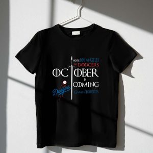 Los Angeles Dodgers Game of Thrones T-Shirt for Fans and Collectors