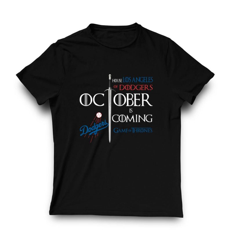 Los Angeles Dodgers Game of Thrones T-Shirt for Fans and Collectors - Image 3