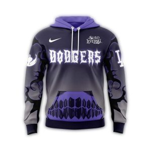 Los Angeles Dodgers Solo Leveling All-Over Print Hoodie for Fans