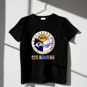Los Angeles City Champions T-Shirt - Dodgers & Rams Fan Apparel
