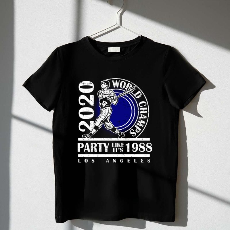 Los Angeles 1988 World Champs T-Shirt - Celebrate Baseball Glory