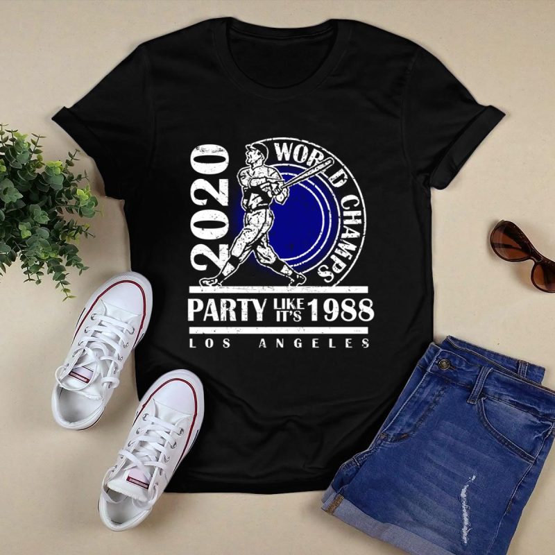 Los Angeles 1988 World Champs T-Shirt - Celebrate Baseball Glory - Image 5