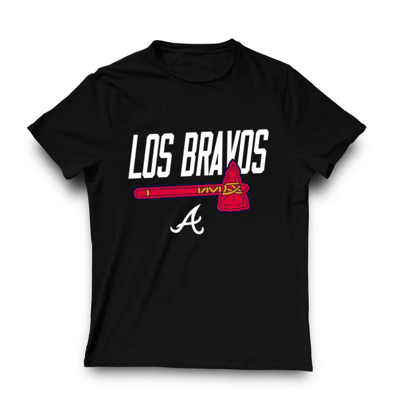 Atlanta Braves Hometown Navy T-Shirt - Support Your Team In Style! - Image 3