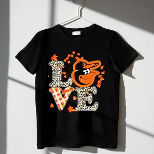 Baltimore Orioles Fall Leaves Classic T-Shirt - Perfect For Autumn Fans