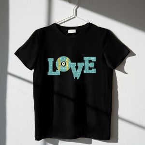 Glitter Oakland Athletics Fan T-Shirt - Love My Athletics Design